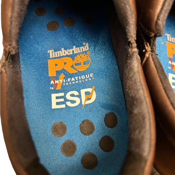 TIMBERLAND PRO ANTI-FATIGUE Steel Toe ESD Work Clog Mules Women's SIze 7 - Picture 9 of 12